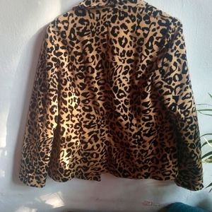 BRAND NEW Chico’s leopard print jacket. Tags on